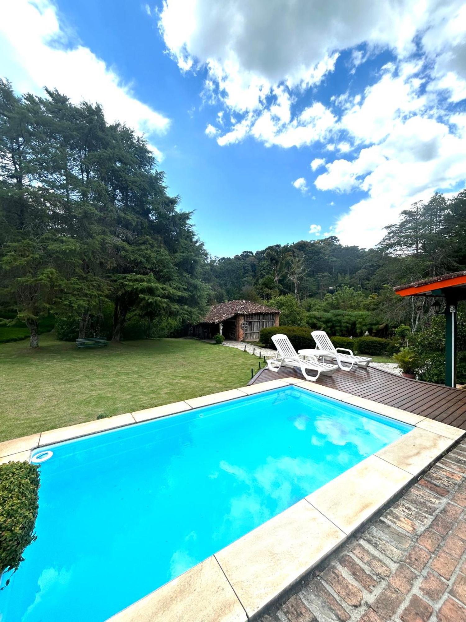 Pousada Chales Da Casa Centenaria Santo Antônio do Pinhal Buitenkant foto